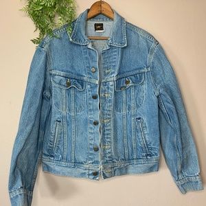 Vintage LEE Riders Denim Jean Jacket Trucker